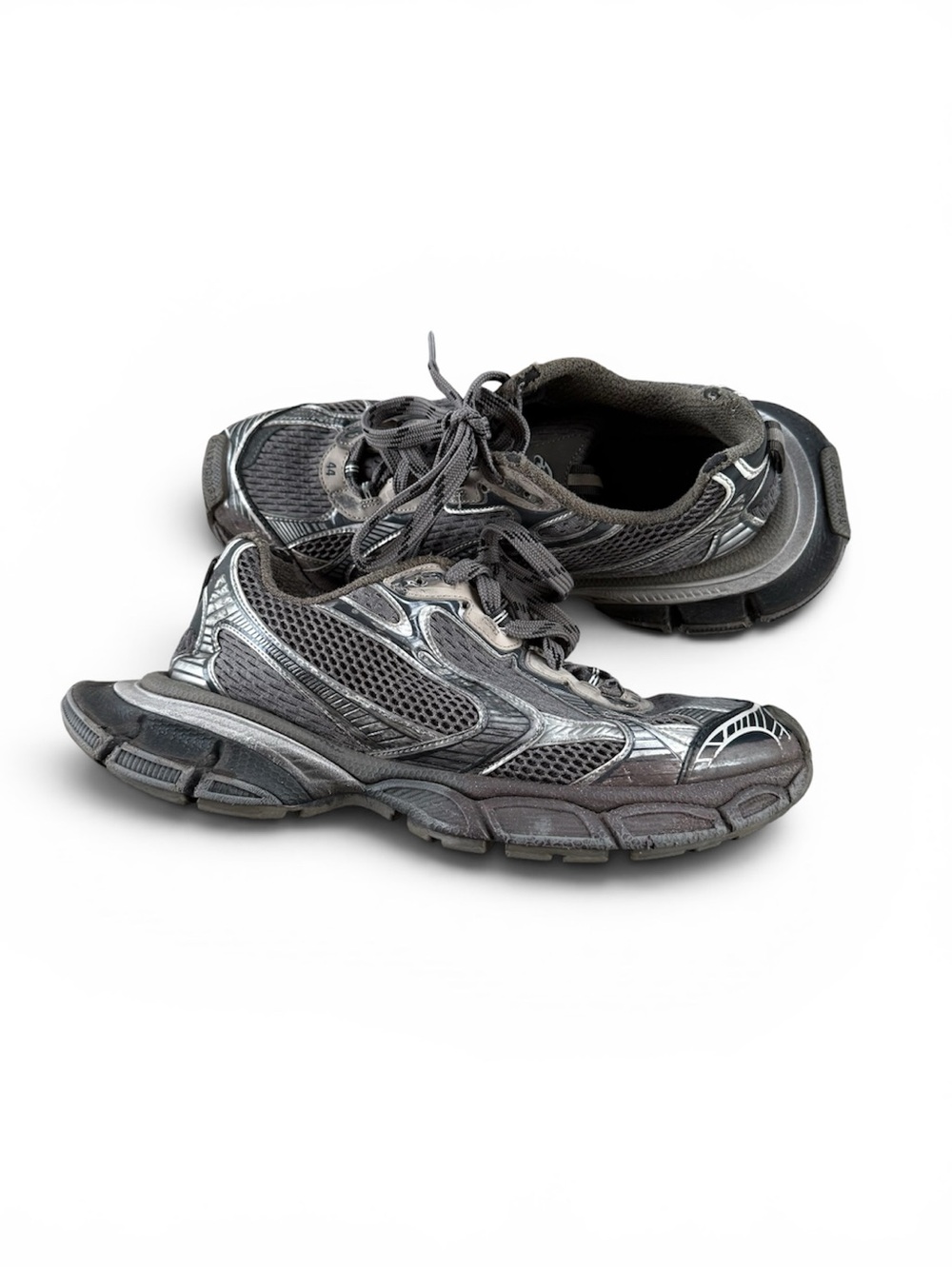 Balenciaga 3XL worn out mud sneakers size 44
